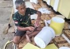 Jelang Pensiun, Prajurit TNI Di Batang Ubah Limbah Jadi Barang Antik