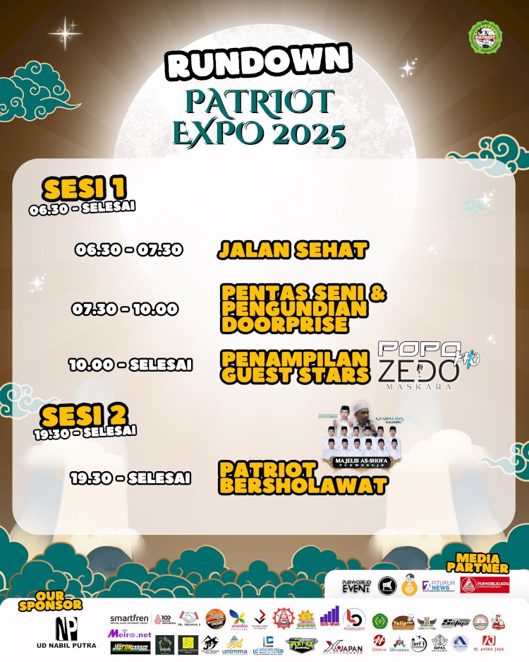 Patriot Expo 2025: Semangat Dua Dekade SMK Patriot Pituruh Menyatukan Generasi. Dokumentasi