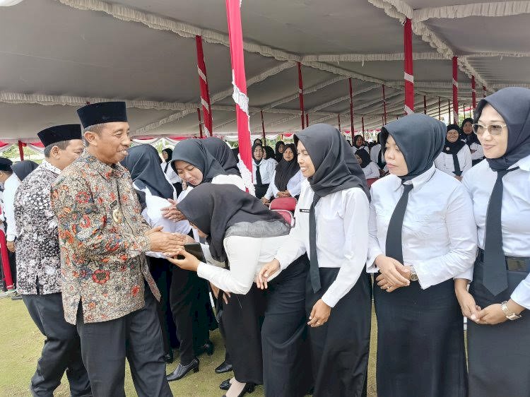 Sebagian PPPK tahap II asal Rembang belum mendapat jadwal tes.  Yon Daryono/RMOLJateng