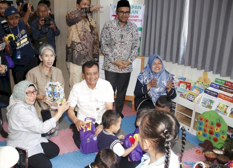 Gubernur Jateng Ahmad Luthfi Luncurkan Dua Program Bantuan Bagi Kaum Buruh Di Jawa Tengah Melalui Tarif Transportasi Umum Murah Dan Daycare Di Perusahaan. Pemprov Jateng