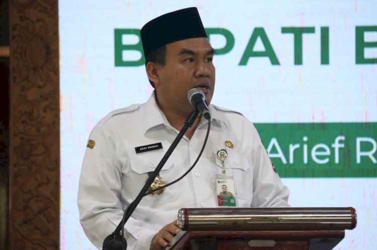 Bupati Blora, Arief Rohman, Melaporkan Indeks Reformasi Birokrasi Pemkab Blora 2024 Naik. Diskominfo Pemkab Blora