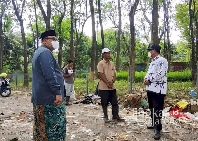 Bupati Dan Wabup Rembang H Harno Dan Mochamad Hanies Cholil Barro’ Belum Lama Ini Memberikan Masukan Terkait Dengan Pengelolaan TPA Landoh. Yon Daryono/RMOLJawaTengah
