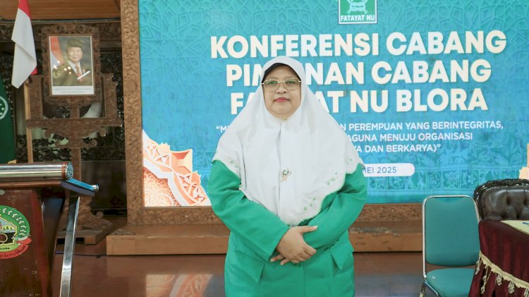 Ketua Pengurus Cabang  (PC) Fatayat Nahdlatul Ulama (NU) Kabupaten Blora Imatul Imro'ah Katakan Pemberdayaan Teknologi Sangat Penting Bagi Fatayat NU Blora. Diskominfo Kabupaten Blora