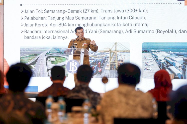 Gubernur Jateng Ahmad Luthfi Puji Capaian Investasi Di Jawa Tengah Sudah Mencatatkan Rp21 Triliun.  Pemprov Jateng