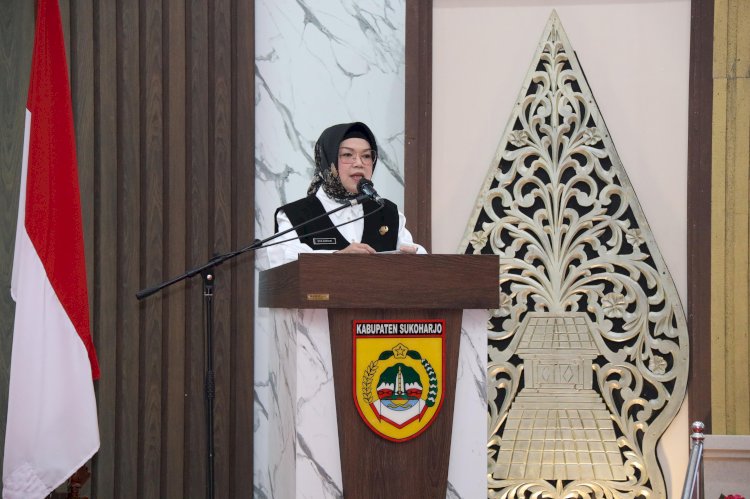 Bupati Sukoharjo, Hj. Etik Suryani. dok. Bapperida Sukoharjo