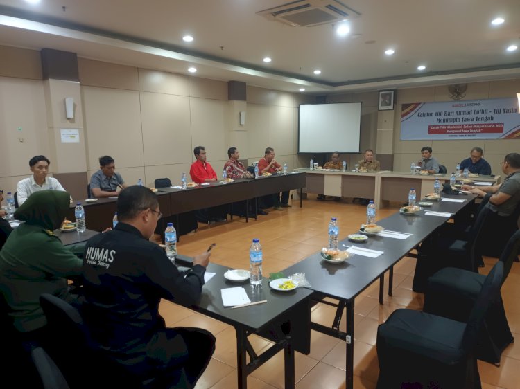 Mantan Ketua DPRD Jateng Rukma Setyabudi Menilai Perlu Banyak Hal Diperbaiki Pemprov Jateng Jelang 100 Hari Masa Kerja Gubernur Ahmad Luthfi Dan Wagub Gus Yasin. Dicky Aditya Wijaya/RMOLJawaTengah