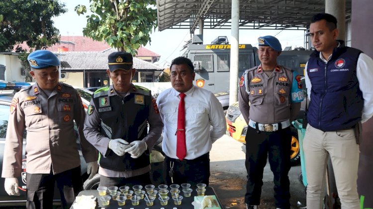 Komitmen Bersih Dari Narkoba, 23 Personel Polres Boyolali Jalani Tes Urine. Humas Polres Boyolali