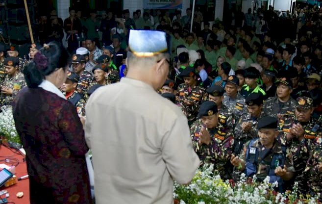Wali Kota dan Wakil Wali Kota Semarang Agustina Wilujeng-Iswar Aminuddin hadir dalam Harlah ke-91 GP Ansor (Dok. Pemkot Semarang)