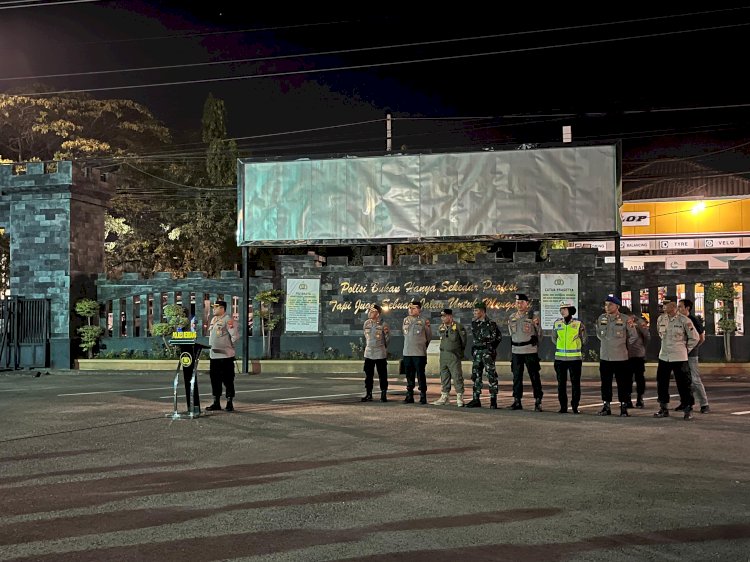 Polres Dan Kodim Rembang Gelar Apel Bersama Perangi Premanisme. Humas Polres Rembang/RMOLJawaTengah