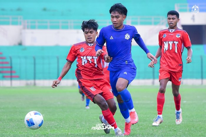 Persika Karanganyar bermain imbang lawan Persebata Lembata dari NTT. Istimewa