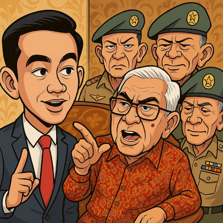 Ilustrasi Wacana Pencopotan Gibran. Khairul A El Maliky