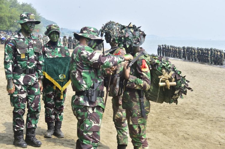 Tuntaskan Latihan Tempur Di Batang, Taruna Akmil Tingkat II Sandang Brevet Pramuka Yudha. Diskominfo Kabupaten Batang